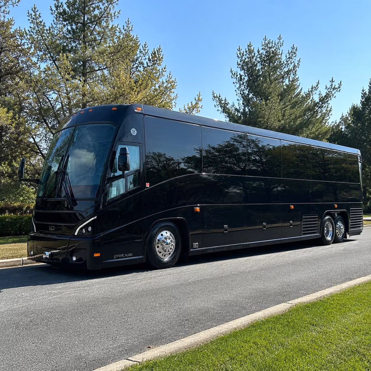 charter buses for vandenberg space force base and local defense industry groups