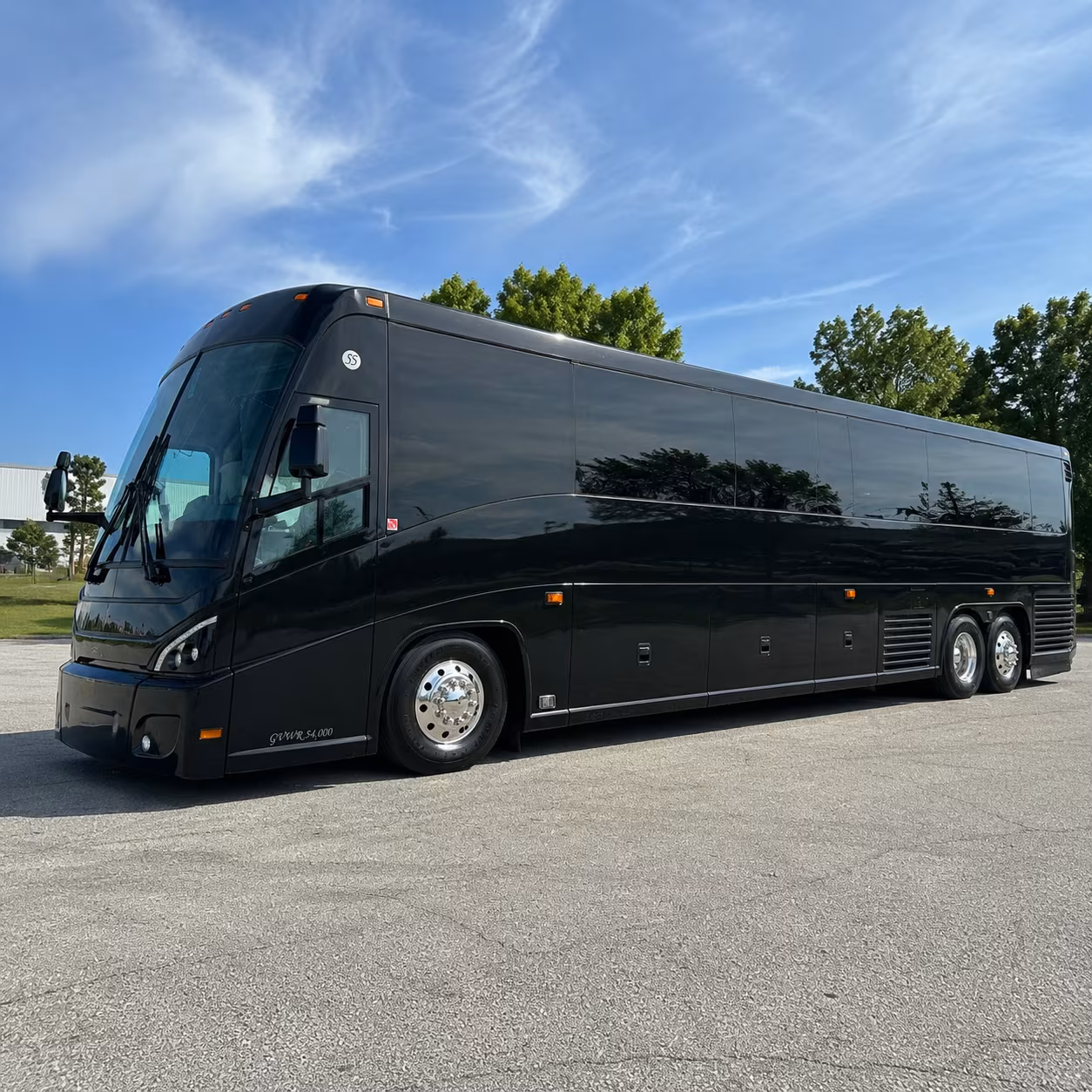 santa maria 47 passenger charter bus