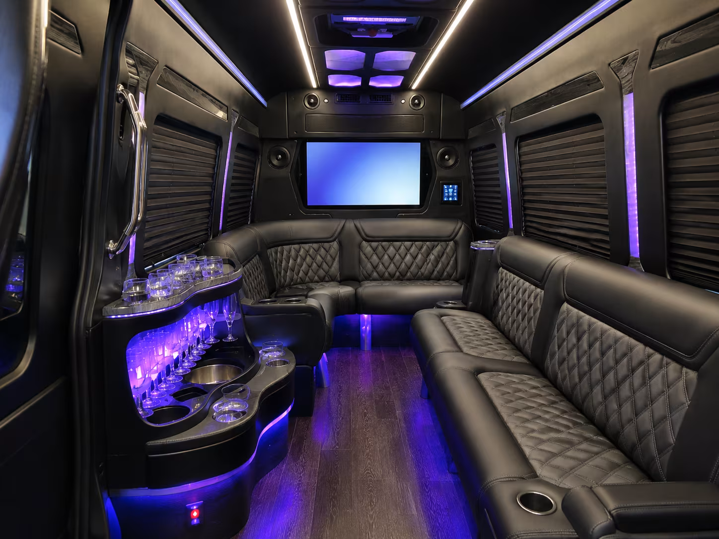 santa maria prom transportation onboard seating