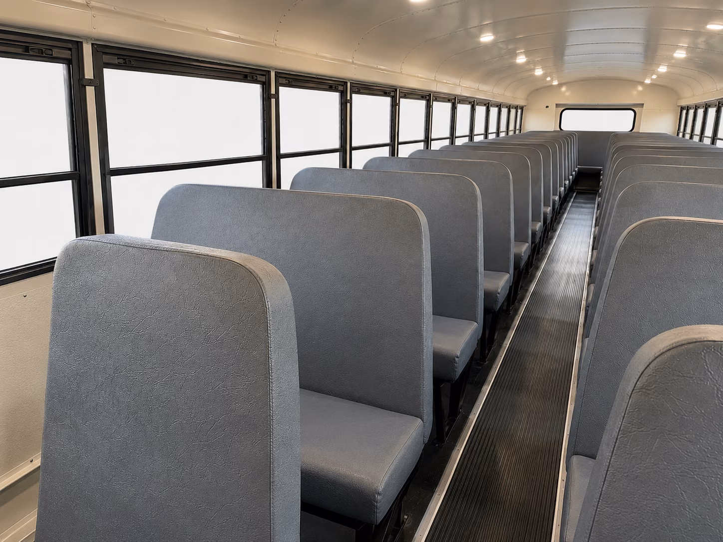 santa maria school bus interior