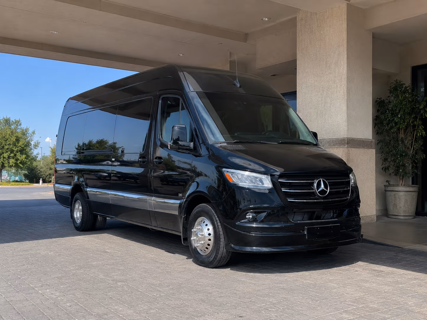 santa maria sprinter van with driver